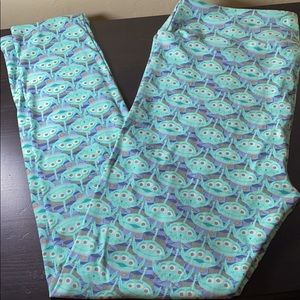 Disney Toy Story Aliens- Lularoe Leggings TC